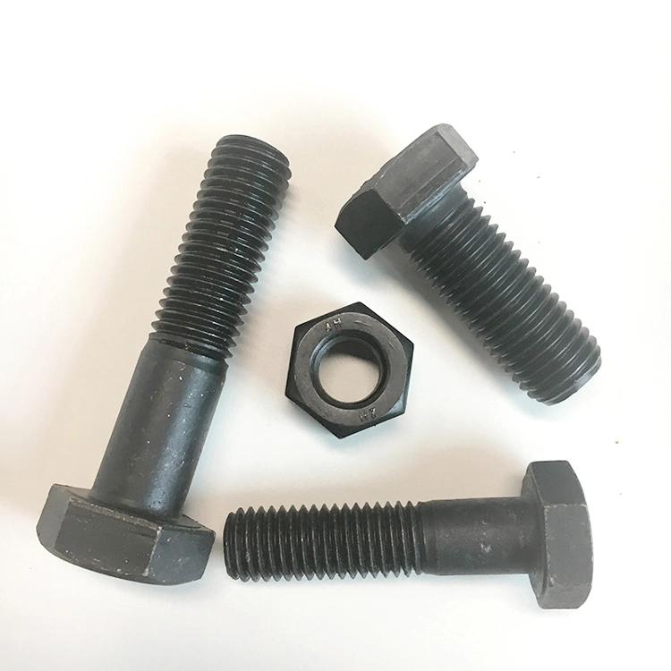 Hex Bolts with Hex Nuts with Flat Washers Zinc Plated