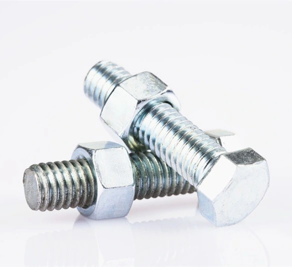 DIN 931 Hex Bolt and Nut with 8.8 Grade Hex Flange Bolt and Nut