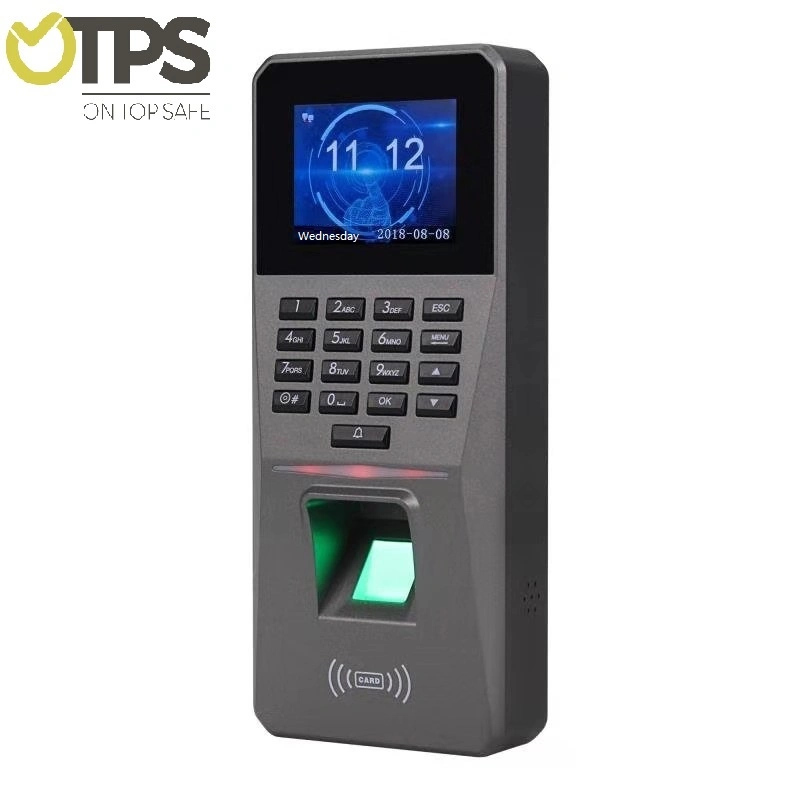 2.4 Inch TFT Biometric Fingerprint Time Attendance Clock Recorder Employee Recognition Device USB Finger Scanner