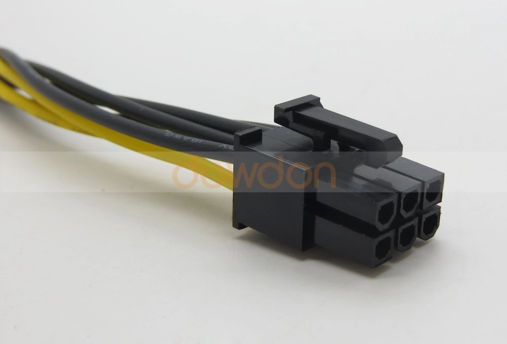 SATA 15 Pin to 6 Pin PCI Express PCI-E Graphics Video Card Power Cable Adapter