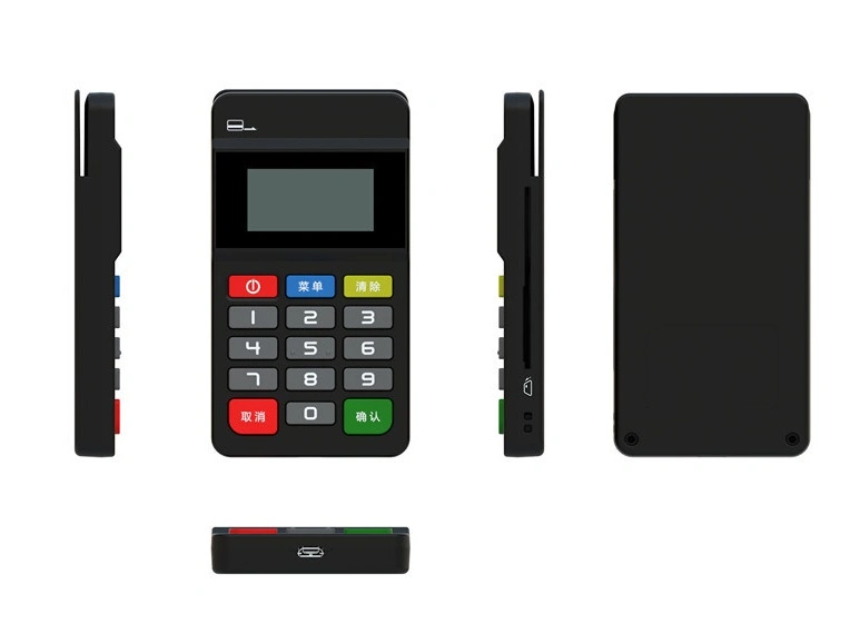 PCI Pts Credit Card Reader Handheld Portable Mobile WiFi POS MP45