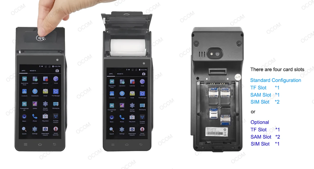 Z90 4G Mobile Receipt Printer Handheld WiFi POS Terminal