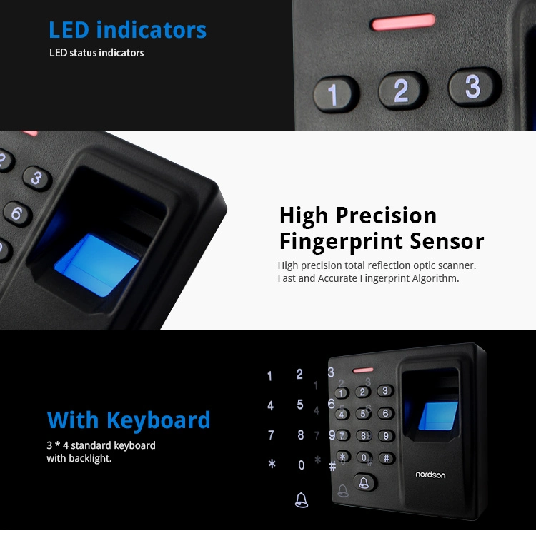 Standalone Biometric Reader Biometric Device with Weigand 26/34