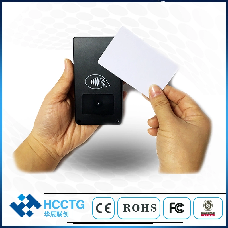 Mpos Mobile Payment Machine Magnetic NFC IC Chip Card Reader with Keypad (HTY711)