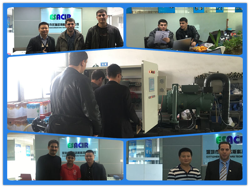 Twin-Rotor Screw Compressor Chiller Water-Cooled Screw Chiller