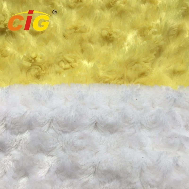 100% Polyester Soft Lamb Wool Fake Fur / Faux Fur Fabric for Auto Interior Upholstery