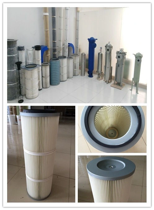 Polyester Dust Cartridge Filter /Replacement Donalson Filter /Dust Collector Cartridge Filter