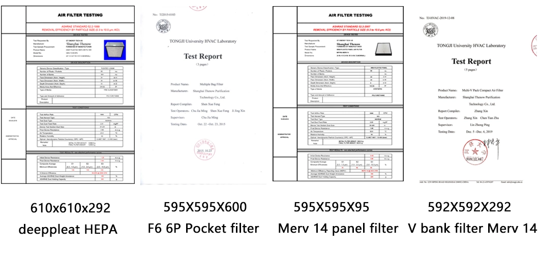 Pleated Cartridge Filters for Dust Collectors, PTFE Membrane