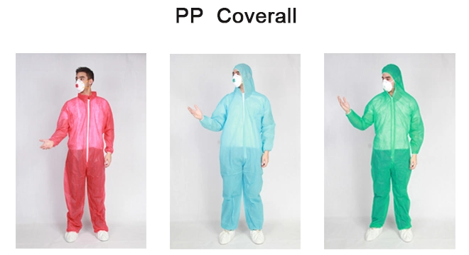 Protective Chemical Resistant Anti-Static Dust Proof Basic Industrial Microporous SMS Breathable Asbestos Removal Coveralls