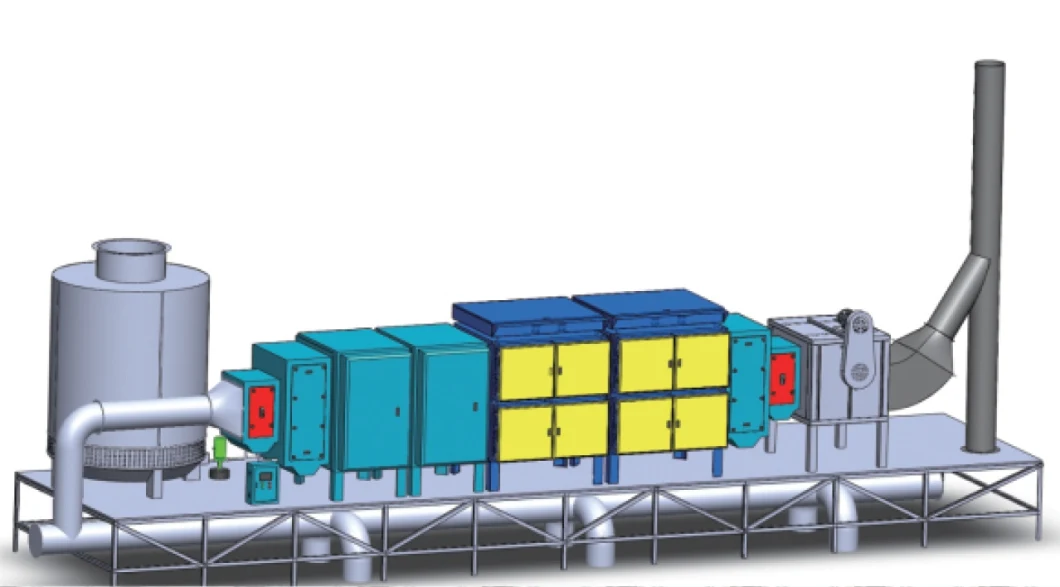 Electrostatic Industry Oil Mist Smoke Eliminator Esp Industrial Grilling Dust Precipitator Smoke Purification