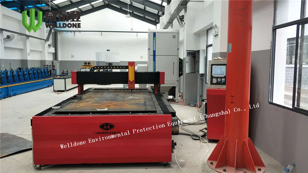 Carbon Steel Plasma Cutting Fume Extractor Dust Collection System