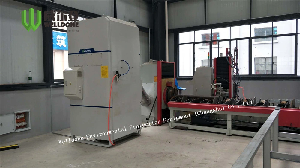 Carbon Steel Plasma Cutting Fume Extractor Dust Collection System