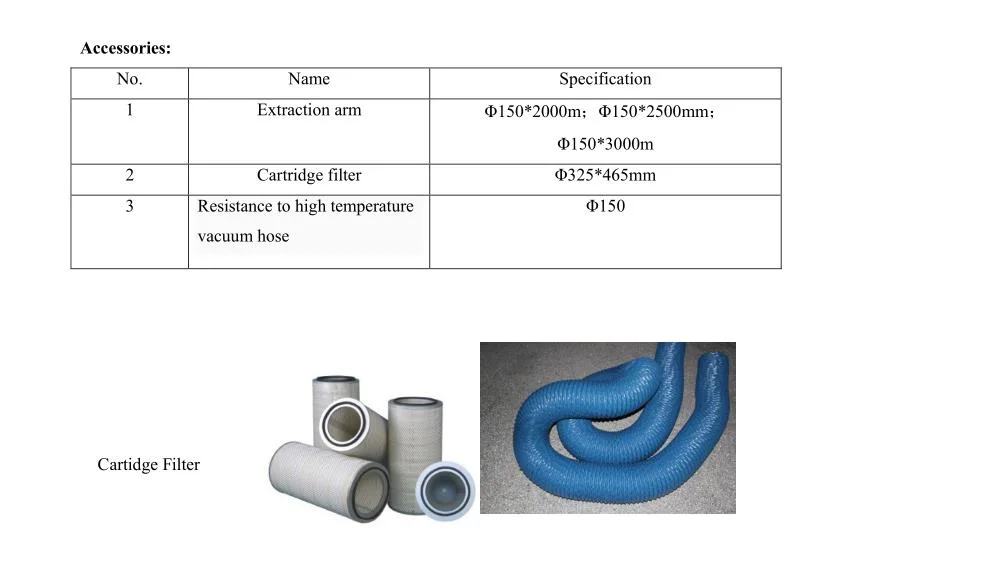 Air Pulse Jet Cleaning Dust Extractor for Industry Processing Dust Collector