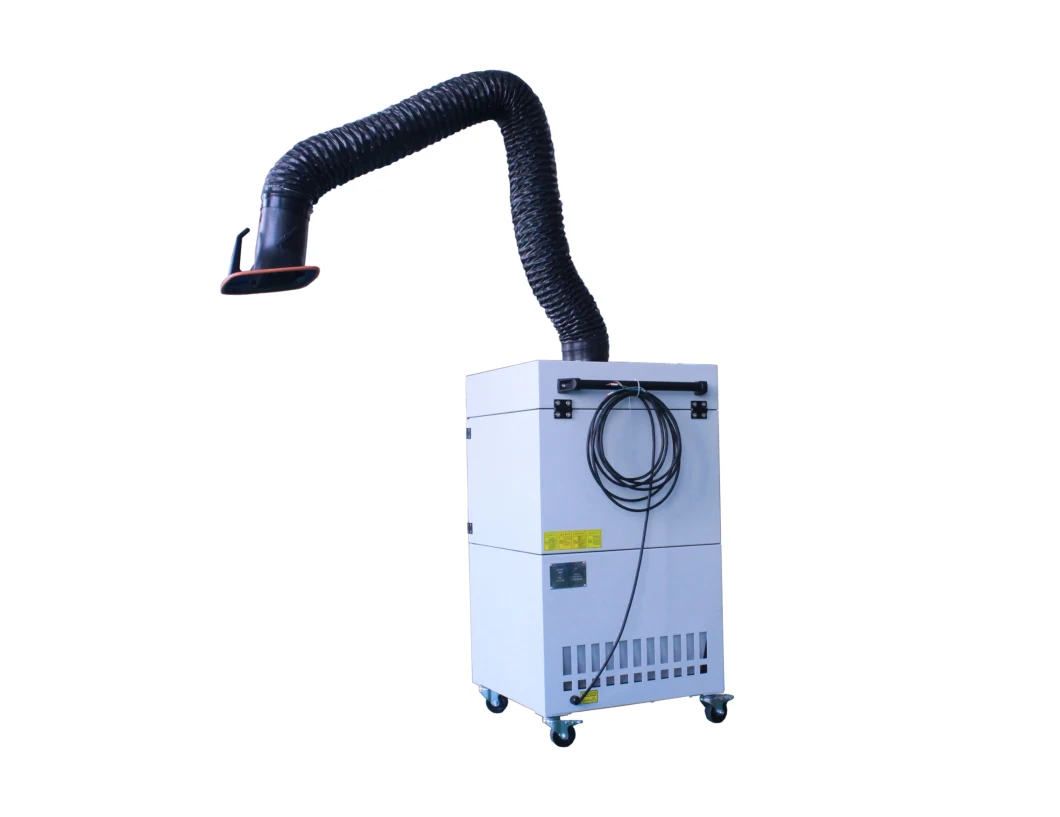 Welding Fume Extractor/Industrial Dust Collector with Flexible Suction Arm