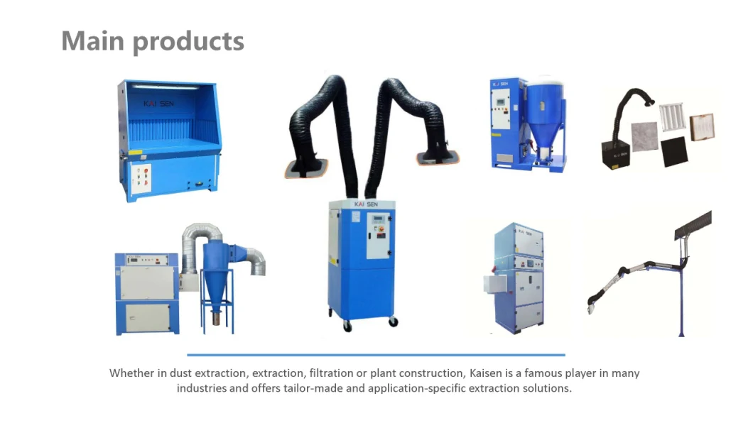 High Efficiency Automatic Dust Removal Intelligent Industrial Dust Collector with High Efficiency Filter Element
