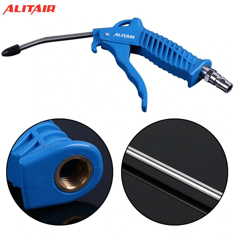 Dust Gun Pneumatic Tool Plastic Handle Angled Bent Nozzle Air Duster Blow Gun Cleaner Air Blower Duster Blow Gun