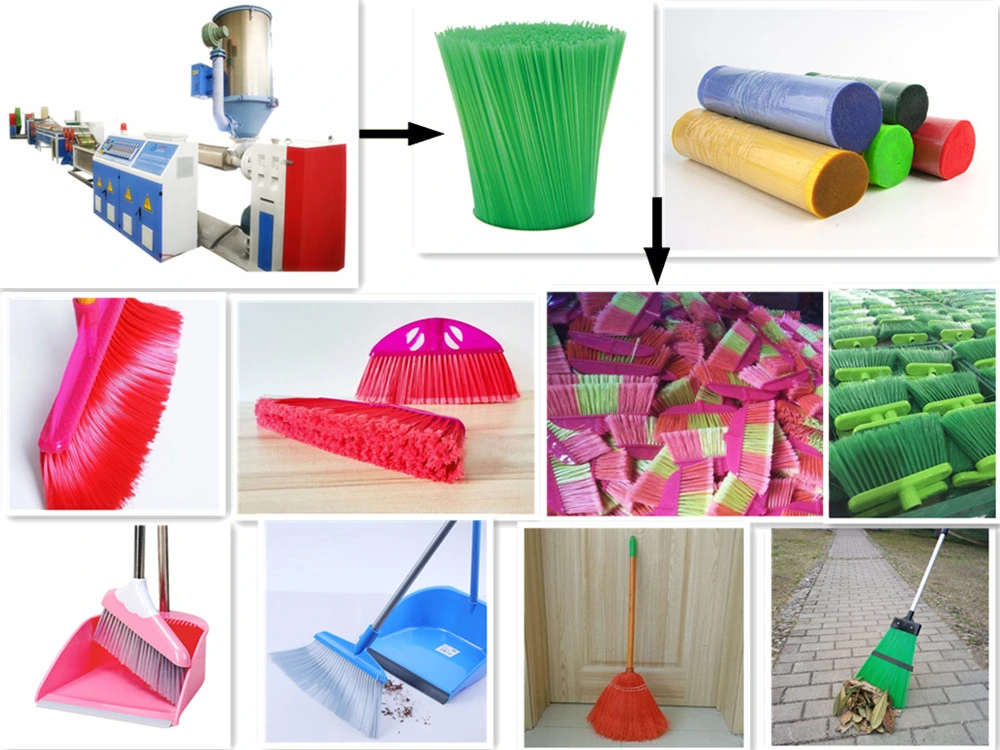 Plastic Pet Broom Yarn Extruder