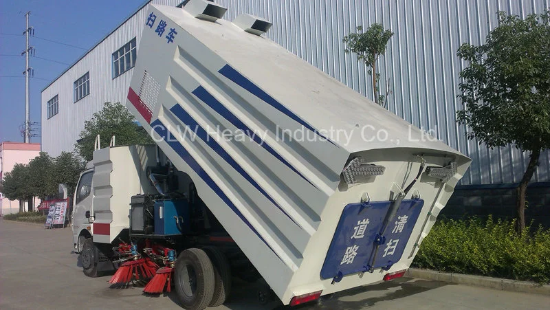 JAC 5cbm Garbage Tanker City Floor Road Broom Sweeper