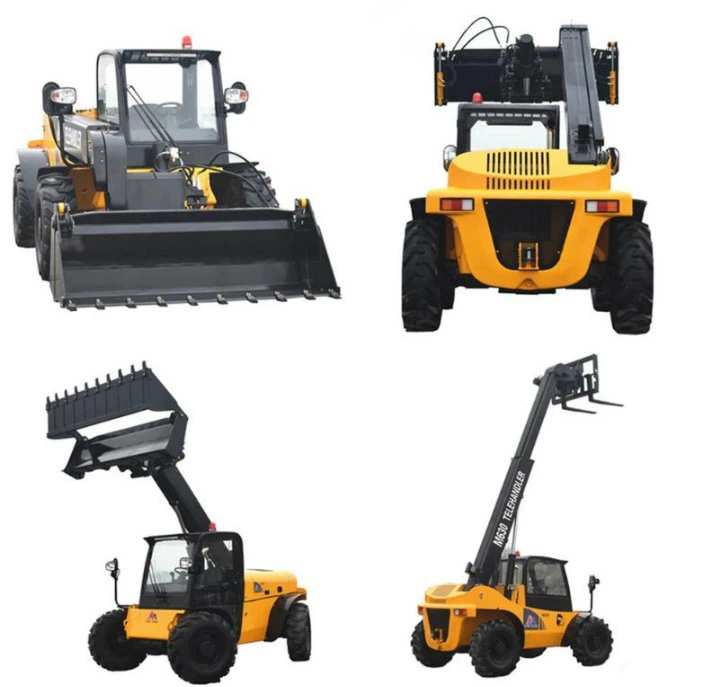 Hydrostatic Telescopic Handler M630-60 Telehandler Telescopic Forklift Loader for Sale