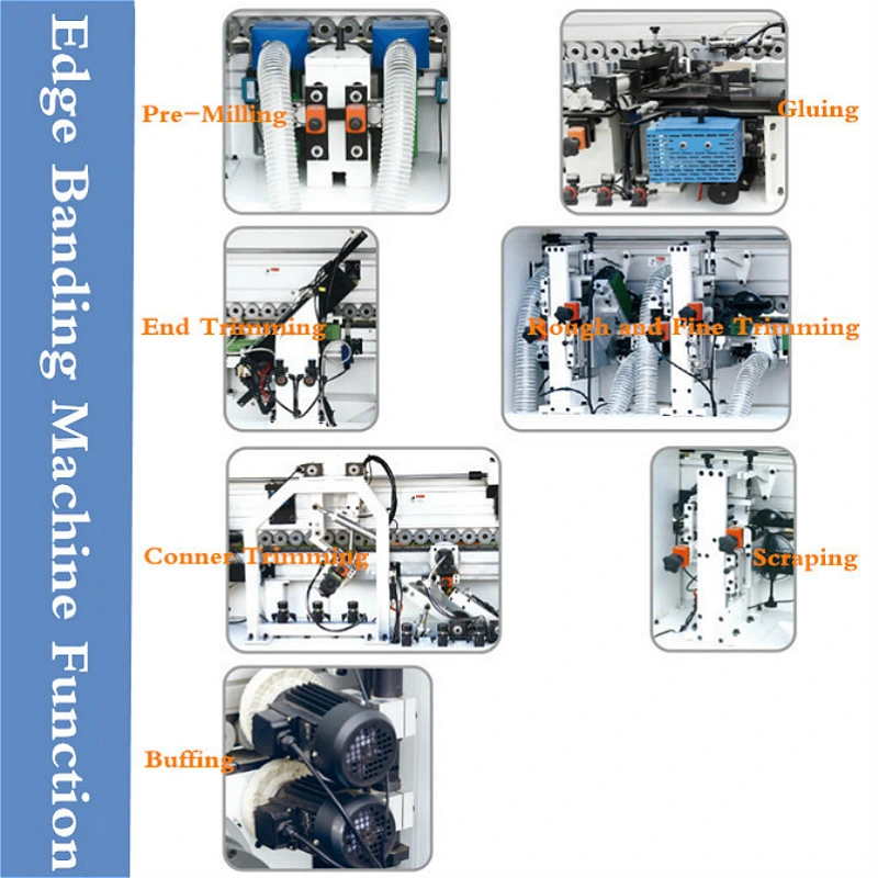 Automatic Edge Banding Machine Edge Sealing Machine with Corner Rounding