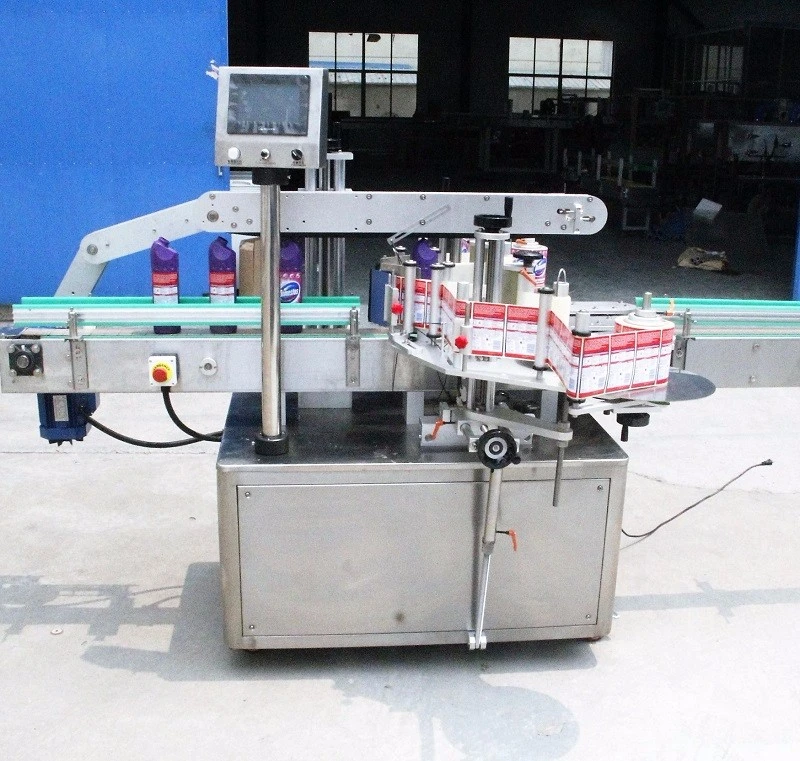 Full Automatic Double Sides Sticker Labeler Applicator Labeling Machine