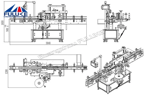 Cable Labeling Machine Ap360 Label Applicator Clothing Label Machine