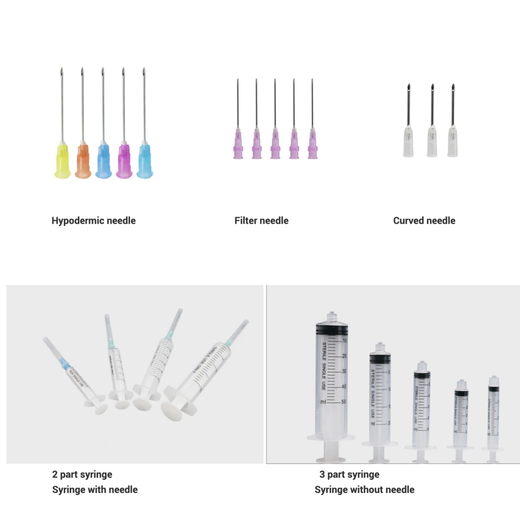 Medical Disposable Syringe 1ml Vaccine Syringe