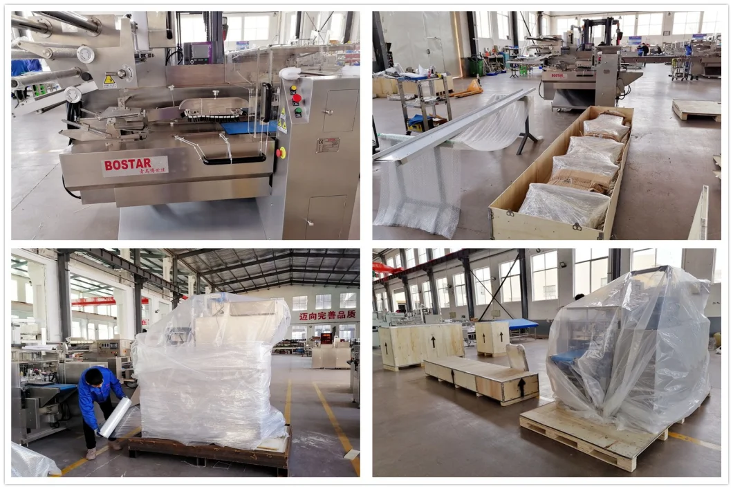 Frozen Dumpling Food with Pallet Tray Automatic Box Motion Gusset Labeling Sealing Packing Wrapping Machinery