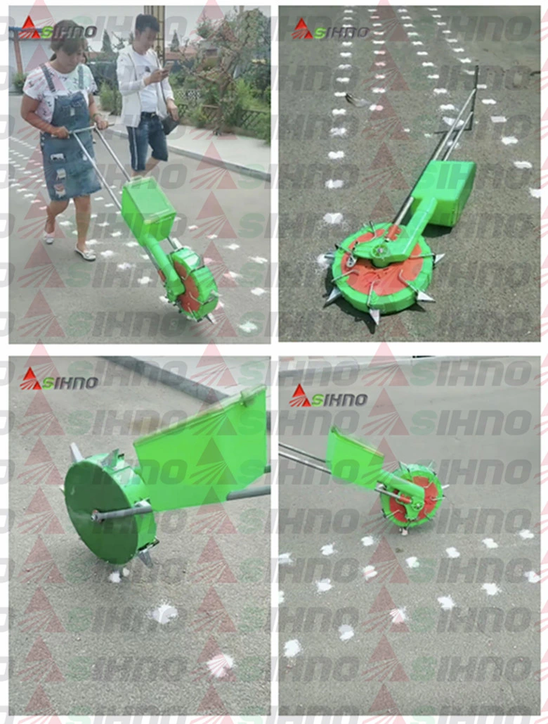 Manual Hand Push Fertilizer Applicator Machine