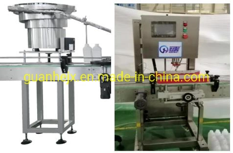 PLC System Bottling Capping Sealing Filling Labeller for Drinks