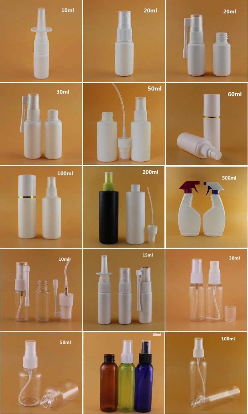 Printing label Bottle Black White Plastic 1000ml Trigger Spray Bottle for Disinfectant