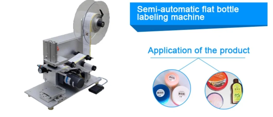 Automatic Front and Back Self Adhesive Label Applicator for Round Bottle