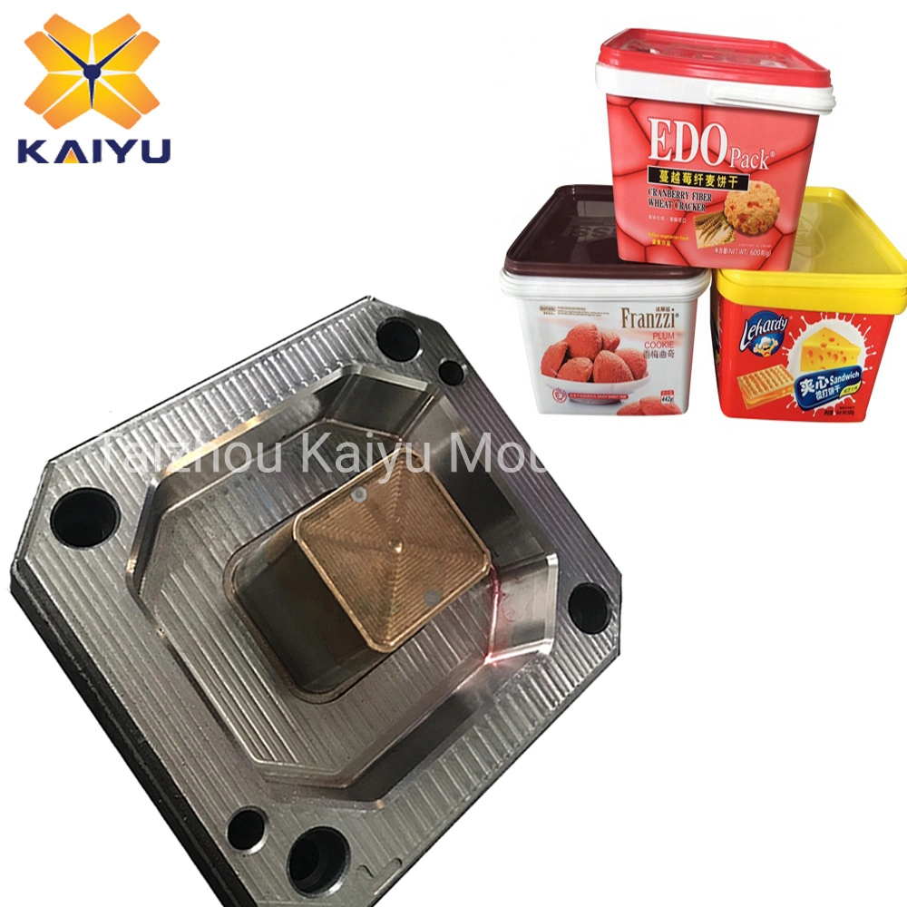 Hot Sale Food Snack Plastic Storage Box Labeling Iml Injection Mould