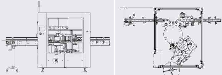 High Efficiency Good Price Boop Labeling Machine / OPP Labeling Machine