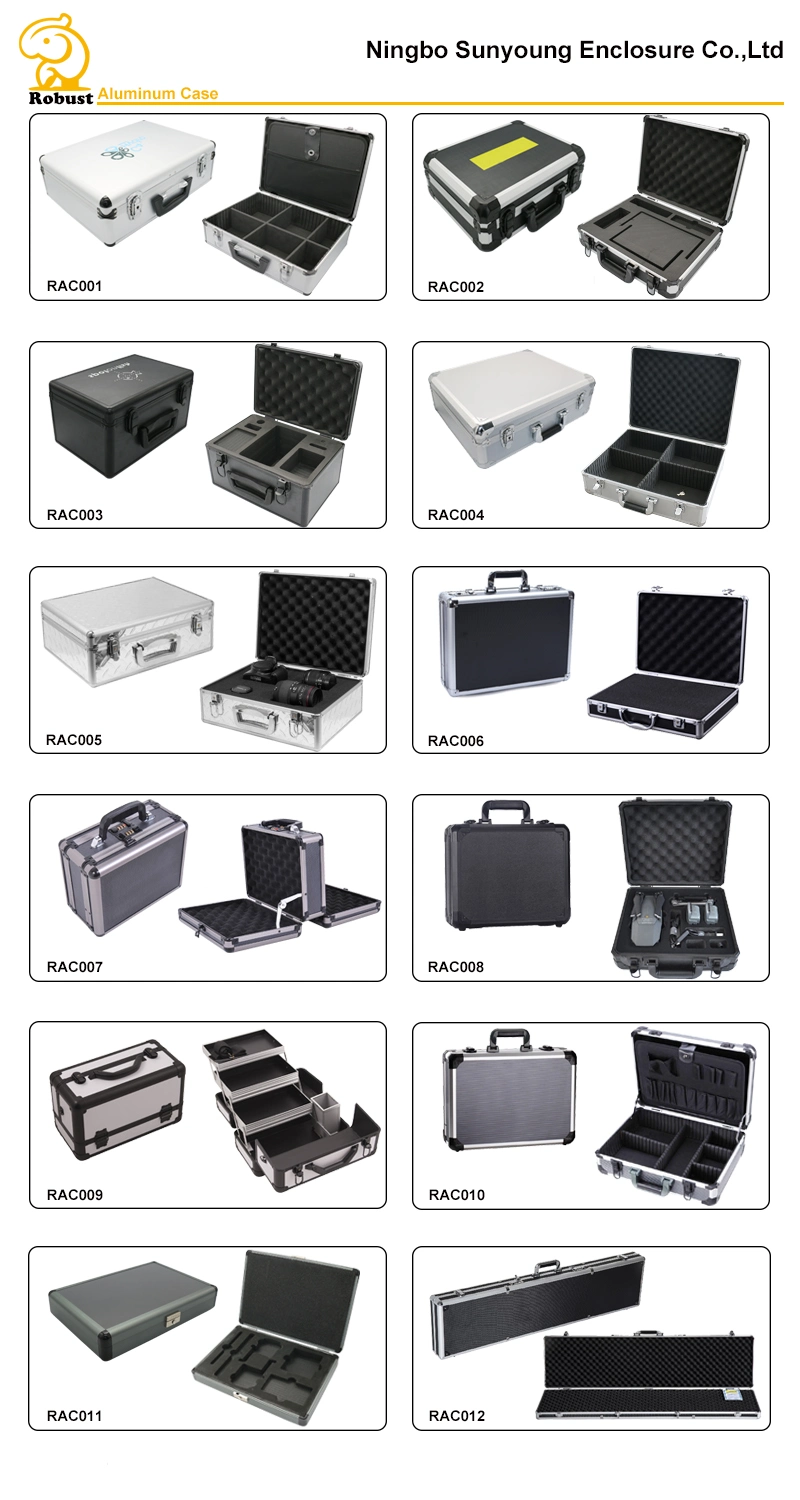 Aluminum Hard Shell Pistol Gun Case Aluminum Gun Case