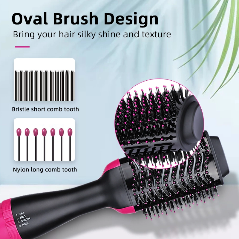 New Design One Step Hair Dryer and Volumizer Hair Straightener Brush