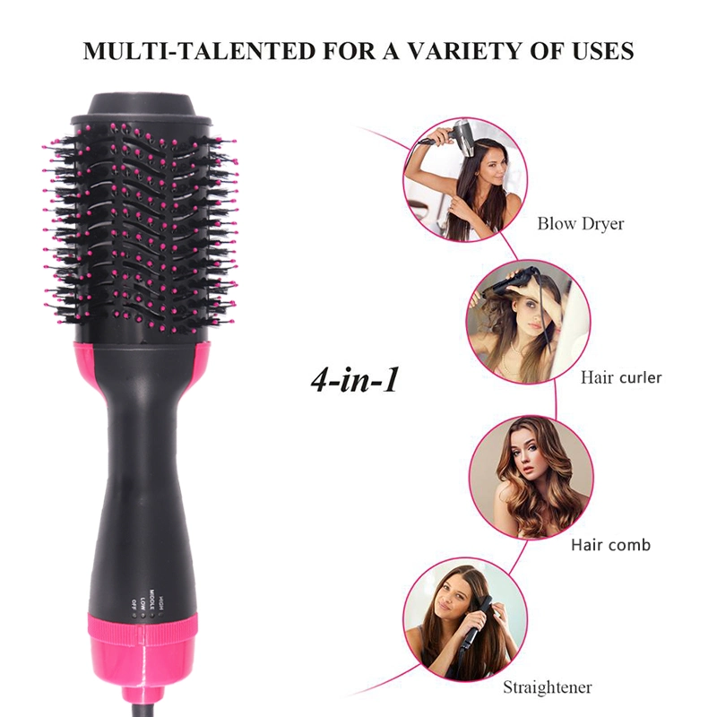 New Design One Step Hair Dryer and Volumizer Hair Straightener Brush