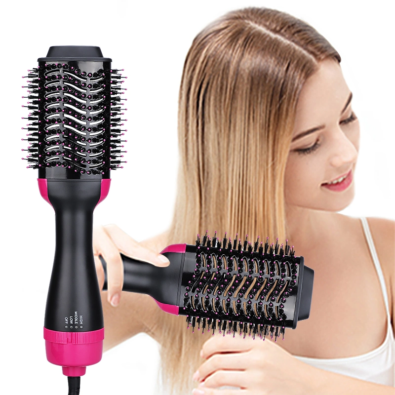 New Design One Step Hair Dryer and Volumizer Hair Straightener Brush