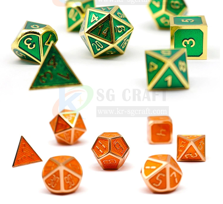 Factory Price China Factory Dungeons and Dragons Dice Casino Dice Dice Set Dice Game Metal Dice