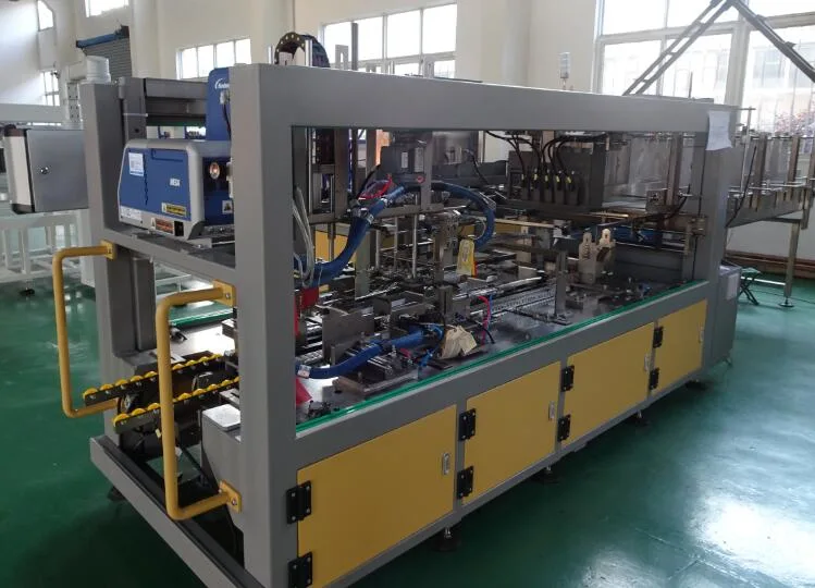 Automatic Food Packaging Machine Wraparound Case Packer for Nestle Milk Powder Cans Packaging