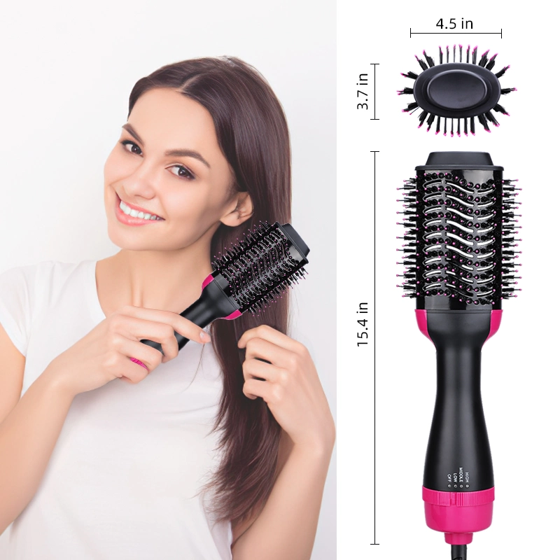 New Design One Step Hair Dryer and Volumizer Hair Straightener Brush