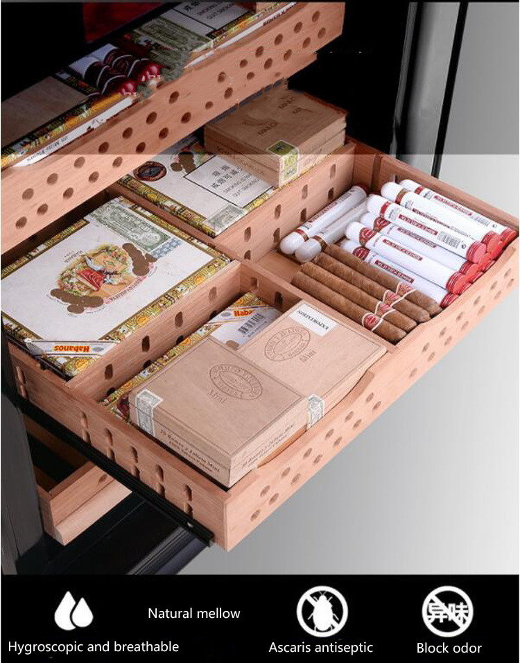 1500PCS Cigars Compressor Constant Temperature Cigar Cabinet Display Cigar Humidor Cigar Case