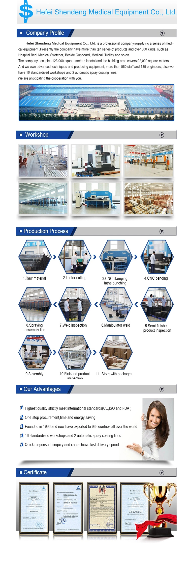 Patient Record Trolley with Drawer / Case History Trolley with Folder for Patient / Medical Record Cart