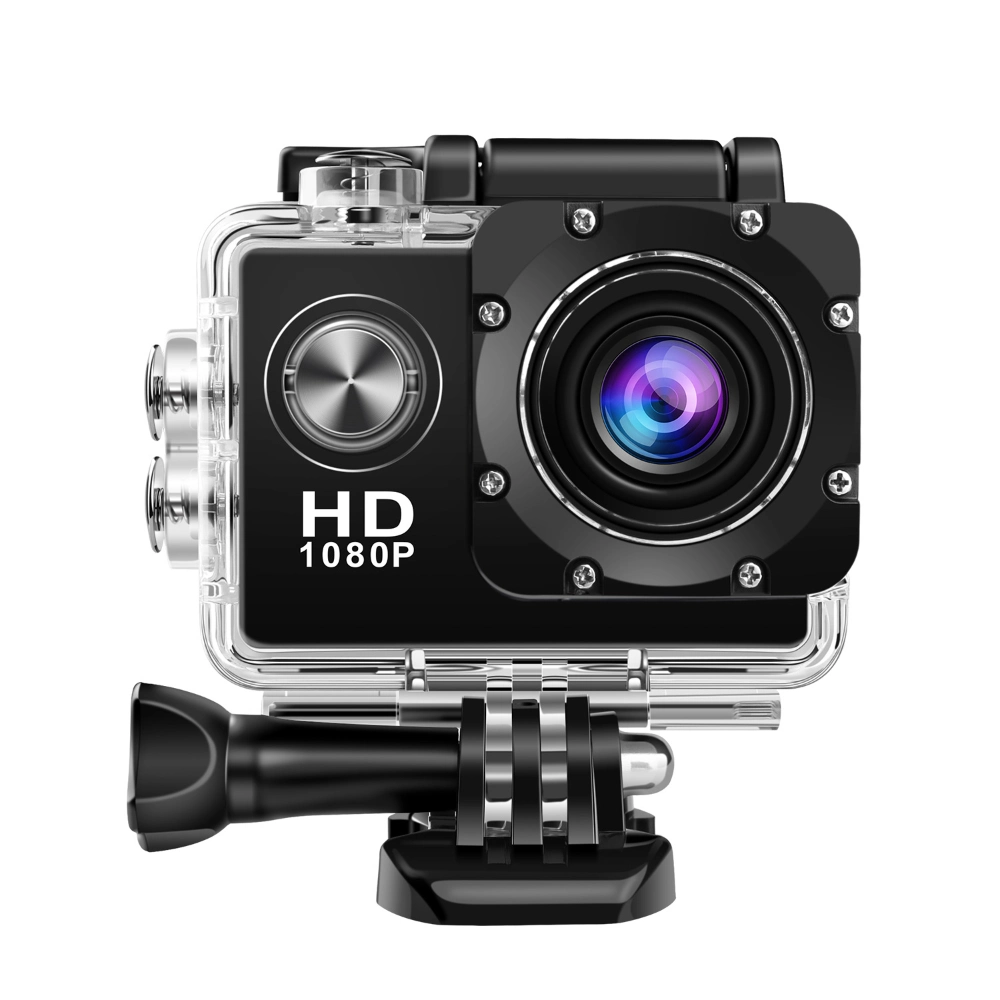 Cheapest 720p Action Camera with Waterproof Case and 12MP