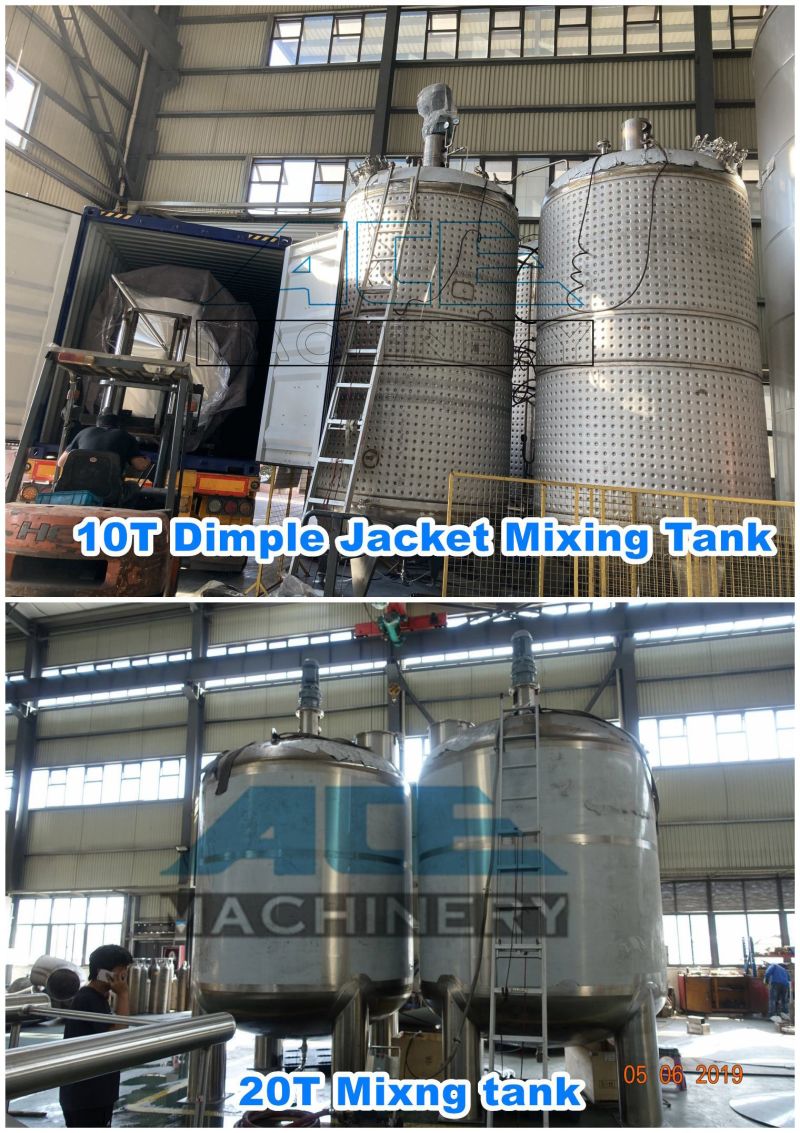 Liquid Soap Mixing Tank Industrial Blender Mixer Tank Concentrate Fruit Juice Mixing Tank, Syrup Juice Beverage Mixer Machine