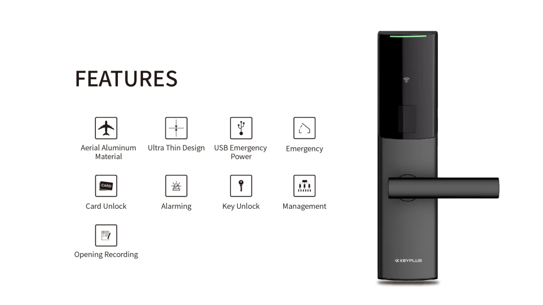 New 2020 Hotel Door Lock System Security Hotel Electronic Door Lock