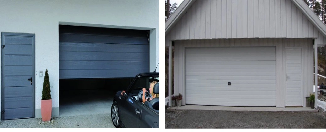 Automatic Steel Garage Door with Door Operator