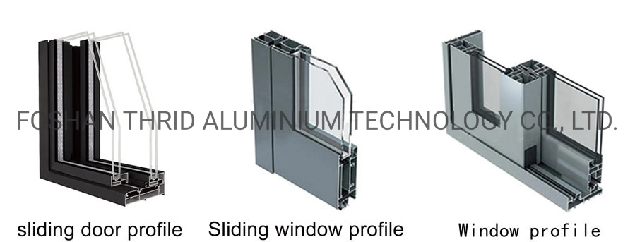 As2047 Standard Residential Outside Used Aluminum Sliding Glass Doors