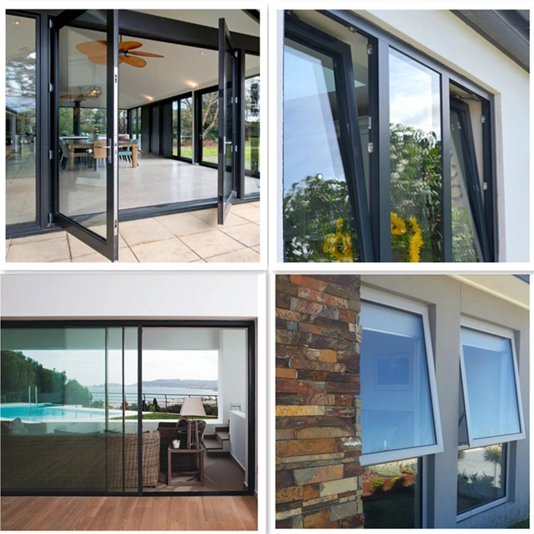 Aluminium Frame Sliding Glass Doors and Windows for Villas/Commercial /Construction Buildings