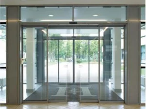 Automatic Door (1071.102) , Stainless Steel Frame Glass Door